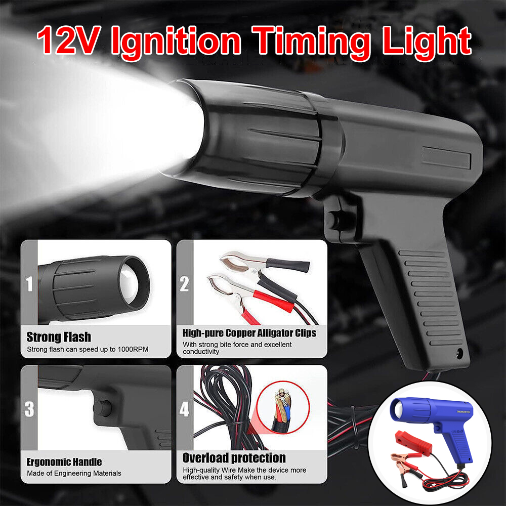 Timing Light Gun - 12V Auto Ontsteking Timing Licht Inductie